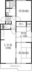 レナジア泉田の物件間取画像